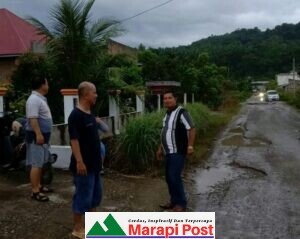 Jalan Pinang Balirik Rusak Parah, IKKST-NS Berharap, Pemda Pesisir Selatan Segera Turun Tangan