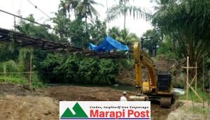 Jembatan Parmanen Geragahan Timur Mulai Dibangun, Warga Gembira, Tidak Ada Lagi Anak Yang Akan Jatuh