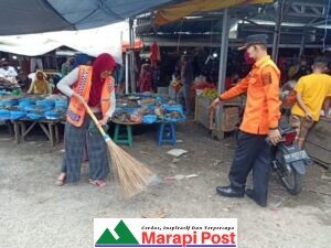 37 Warga Pasar Padang Lua Terjaring Operasi Yustisi Penegakkan Perda Sumbar Nomor 6 Tahun 2020