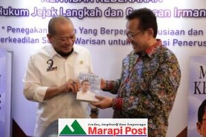 Irman Gusman Luncurkan Buku Baru Hasil Perenungan Penegakan Hukum dan Hak Asasi Manusia