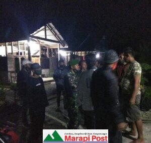 Babinsa Goiso’oinan, Kecamatan Sipora Utara Patroli Bersama Pasca Pilkades
