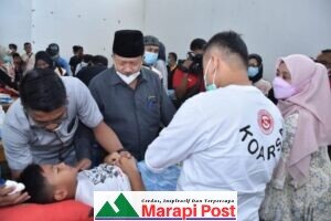 Bupati Agam Dr. Andri Warman Saksikan Khitanan Yayasan Koarsa