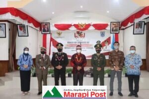 Peringatan Hari Pancasila di Mentawai, Mengikuti Kegiatan Pusat Via Live