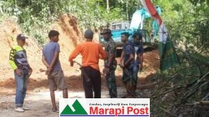 Satgas TMMD/N Kodim 0306/50 Kota Percepat Pembangunan Jalan