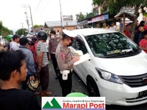 Kecelakaan Tragis Buat Kota Lubuk Basung, Tiga Mobil Bertabrakan
