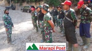 Satgas TMMD Tunjukkan Loyalitas Dalam Menerima Arahan Komandan