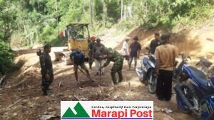 Tanpa Kenal Lelah, TMMD Tunjukkan Semangat Membelah Bukit Sugak