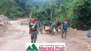 Satgas TMMD Giat Kejar Target TMMD di Hari-hari Terakhir Penugasan