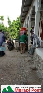 Dipujikan, Menghadapi Shalat Idul Adha, Satgas Covid Kinali Bagikan Masker