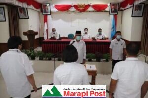 Bupati Mentawai Melantik Pejabat Administrator dan Pengawas