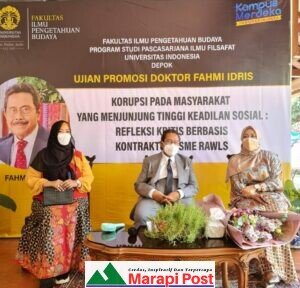 Raih Gelar Doktor, Fahmi Idris Urai Strategi Cegah Korupsi