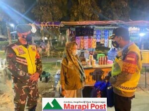 TNI-Polri Pasbar Gandeng Satpol PP Patroli Prokes Covid-19 Skala Besar