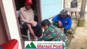 Satgas TMMD Sediakan Pengobatan Gratis Untuk Warga Lokasi Kegiatan