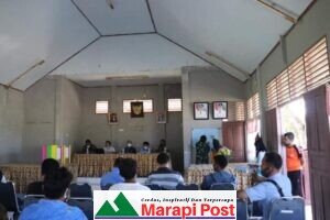 Aspemkesra Setda Hadiri Rapat Gugatan Pilkades Taekako Sipora Utara