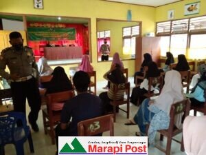 Anggota Satgas TMMD ke 111 Gelar Penyuluhan Tata Tertib Lalu Lintas