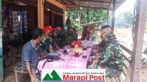 Satgas TMMDN Kodim 0306/50 Kota Ingatkan Warga Terhadap Prokes