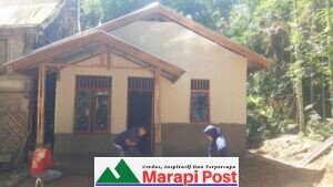 Pembangunan Rumah Layak Huni untuk Fitrianis Memasuki  Tahap Akhir
