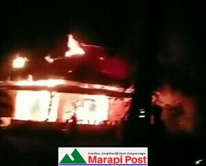 Rumah Milik Zarni Hangus Terbakar di Anak Aia Dadok, Manggopoh