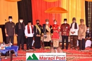Bupati Agam Saksikan Alek Batagak Gala Datuak Bagindo Malano Nan Hitam