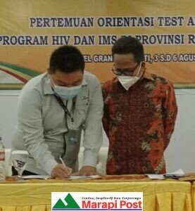 MoU Dinkes Meranti-Pegadaian, Dukung Berbagai Program Kesmas