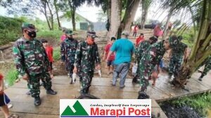 Demplot Patin Kodim 0319/Mentawai Berhasil, Dandim Panen Ramai-ramai Sama Masyarakat