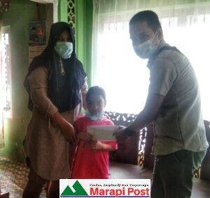 Pensila Peduli Pendidikan, Salurkan Donasi Perdana Kepada Aura Fazila