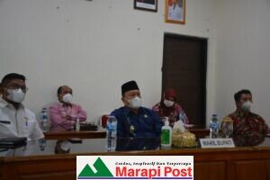 Agam Simak Sharing Session Pengendalian Covid-19 Ombudsman RI
