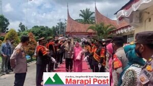 Pisah Sambut Kapolres Pasbar AKBP Sugeng Hariyadi ke AKBP M. Aries Purwanto
