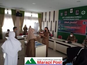 Serah Terima Jabatan Kepala Puskesmas Kinali Berlangsung Haru