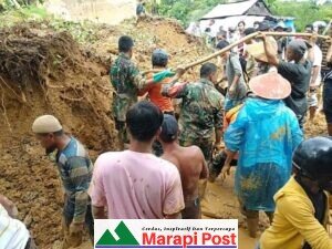 Di Lubuk Alung, Satu Keluarga Meninggal Dunia Ditimpa Longsor