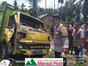 Tabrakan Maut di Jalan Durian Kapeh-Muaro Putuih, 2 Korban Meninggal