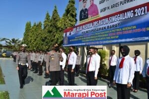 Polres Pasbar Apel Gelar Pasukan Operasi Patuh  Singgalang  2021