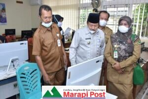 Bupati Agam Tinjau Ujian Seleksi PPPK Dua Hari, Pelaksanaan Berjalan Lancar
