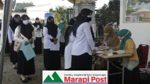 Pelaksanaan SKD CPNS Pasbar di Balerong Pusako Anak Nagari