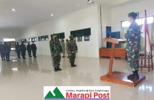 Dandim Lepas Pindah Kesatuan Anggota Kodim 0319/Mentawai