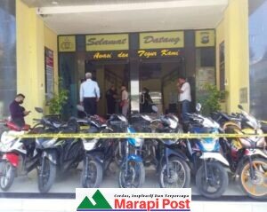 Polisi Pessel Amankan 3 Tersangka, Berikut 15 Unit Motor Curian 