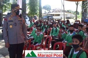 Percepatan Vaksinasi, Polres Pasaman Barat Dirikan 28 Gerai Vaksin
