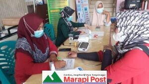 Forkopimca dan Puskesmas Palembayan Kebut Vaksinasi Covid-19