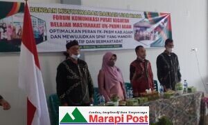 Ketua DPW FK-PKBM Sumbar Buka Musdalub DPD FK- PKBM Agam