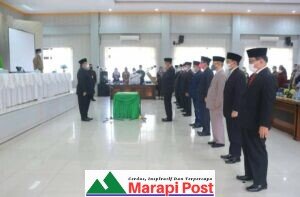 Bupati Pasaman Lantik Jabatan Pimpinan Tinggi Pratama