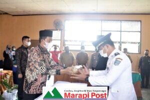 Sertijab Camat dan Ketua TP PKK Kinali, Wabub Minta Camat Proaktif