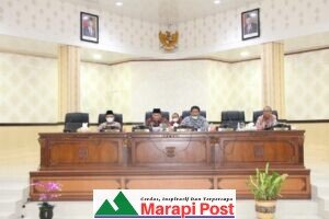 DPRD Agam Gelar Paripurna Ranperda Pembentukan Nagari 