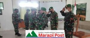 5 Prajurit, Satu Perwira di Kodim 0319 Mentawai Naik Pangkat Setingkat