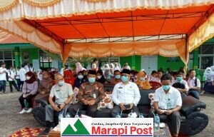 Polres Agam Vaksinasi Anak Sekolah SMAN 1 Tanjung Mutiara