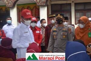 Ratusan Warga Menyerbu Gebyar Vaksinasi di Kecamatan Talamau