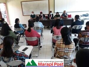 Himpunan Mahasiswa Islam (HMI) Padang Kunjungi Kampus  Mentawai