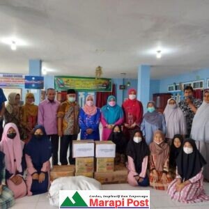 LKKS Agam Antarkan Bantuan ke PA Ampek Angkek dan Tilatang Kamang