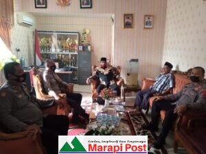 Polsek dan Puskesmas Kinali Sosialisasi Vaksinasi di MTsN 3 Pasbar