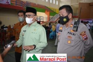 Gebyar Vaksinasi Covid-19 Polres Agam dan Pemda Hari ke-2 Sukses