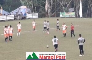 Matur Putra FC Menang atas Lawannya Garuda FC Baso di Palupuh Skor 2-1